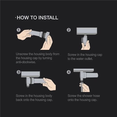Quoss Universal Filter Instructions